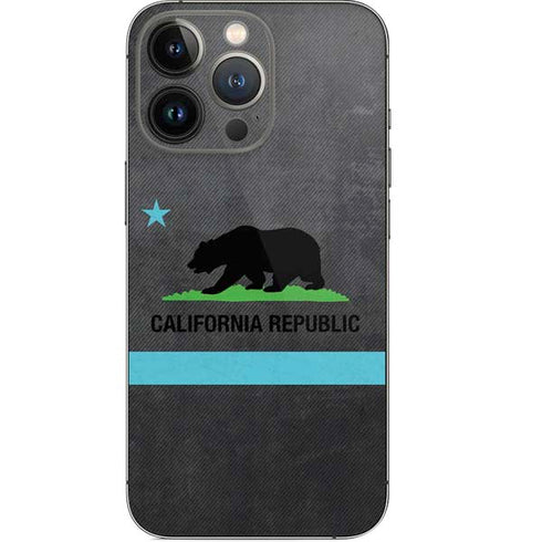 California Neon Republic iPhone 14 Pro Skin
